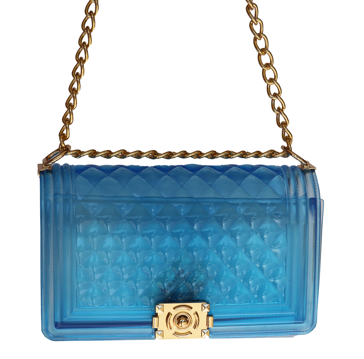 Jelly Purse - Blue – Pray Beauty LLC